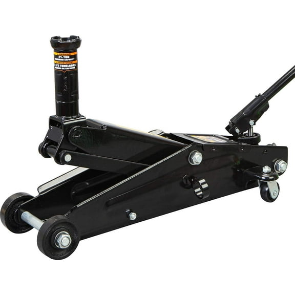 Torin DA94117B  Hydraulic Trolley Service/Floor Jack with Extra Saddle (Fits: SUVs and Extended Height Trucks): 3 Ton (6,000 lb) Capacity, Black