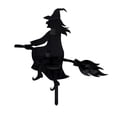 thumbnail image 1 of Witch Ornament Halloween Acrylic Ground Inserted Lawn Witch Decoration, 1 of 8
