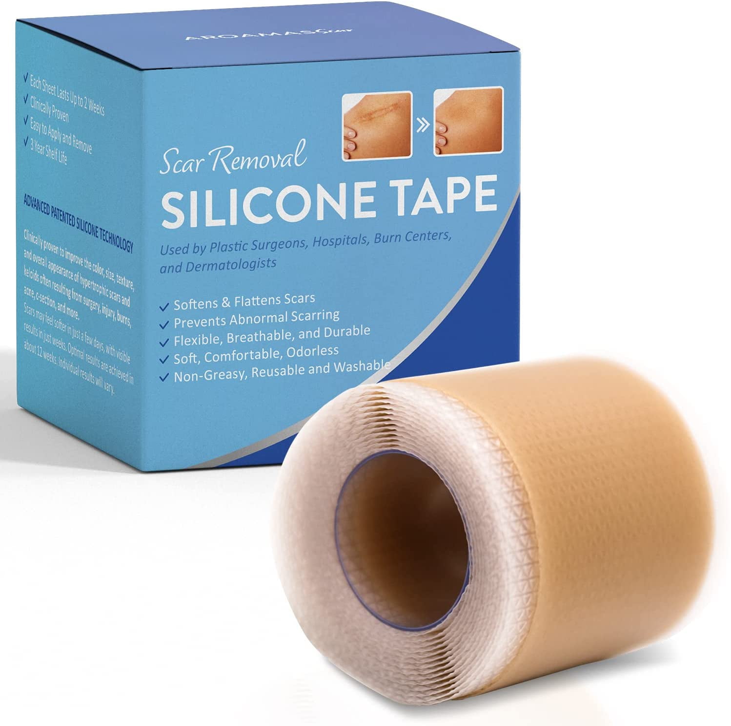 WOUND FREE Soft Silicone Surgical Tapes