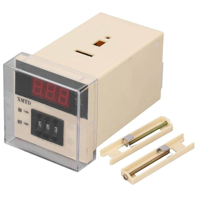 Controlador de temperatura con pantalla digital, temperatura digital tipo E Controlador de temperatura digital tipo E Termostato Rendimiento confiable NikouMX herramienta
