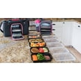 thumbnail image 4 of INEVIFIT Meal Prep Single Compartment BPA FREE, Premium Food Storage Containers, Durable & Reusable, 28 oz. Stackable 10 Pack, Microwaveable & Dishwasher Safe, Leak Resistant Bento Lunch Box, 4 of 8