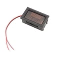 thumbnail image 2 of Voltímetro de doble pantalla Indicador de capacidad de la batería Monitor de panel de voltios del automóvil Ndcxsfigh Accesorios para autos y motos, 2 of 8