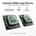 thumbnail image 6 of DOOGEE Fire 5 Pro Rugged Phone,13000mAh Battery,Helio G81 Octa Core,Android 15 with Gemini AI,20GB+128GB/2TB,6.6" HD+90Hz Rugged Smartphone,13MP+8MP,IP68 Waterproof Phone,NFC/OTG/Triple Card Slot, 6 of 11
