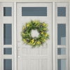thumbnail image 4 of 24" Artificial Spring Mixed Floral Wreath, 4 of 4
