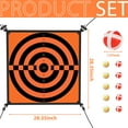 thumbnail image 2 of Jumpfly Trampoline Kids Dart Board Game Set, Recreational Trampolines Circular Target Board Games Accessory with 10 Stick Balls - Indoor Outdoor Backyard Trampoline Toys Games for Kids Ages 4-8, 2 of 6