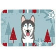 thumbnail image 2 of Caroline's Treasures Winter Holiday Alaskan Malamute Kitchen/Bath Mat, 2 of 2