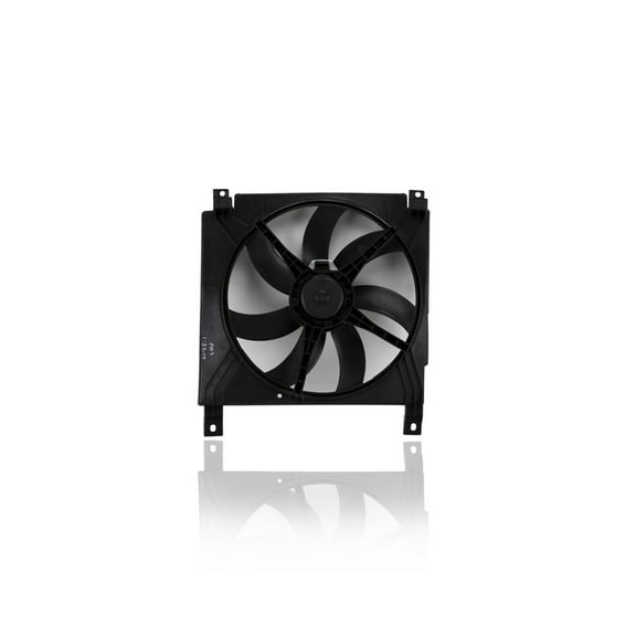 Dual Radiator and Condenser Fan Assembly - Cooling Direct Compatible/Replacement for '94-96 Chevrolet Beretta 87-96 Corsica V6 With AC - 22098789 Fits select: 1989 PONTIAC TEMPEST