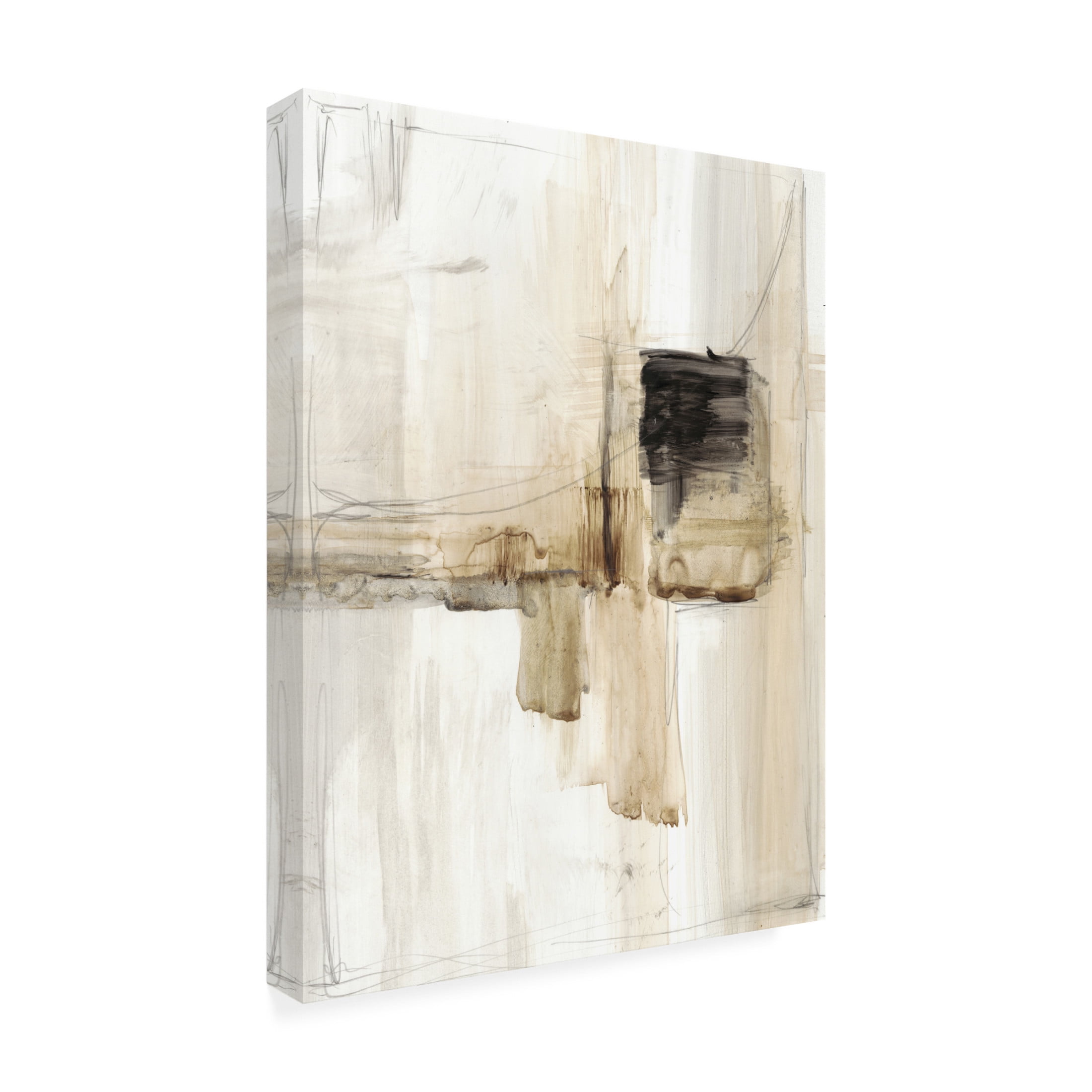 Canvas Wall Art - Ethan Harper 'Electrical Grid II' Wall Art for Living Room, Bedroom, or Office Décor by Trademark Fine Art - 18 x 24 Inches