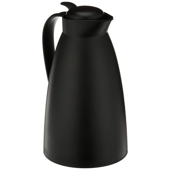 Jarra térmica Alfi AG2800BK2 de vidrio al vacío, 1 L, negra
