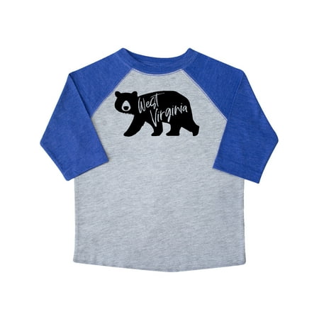 

Inktastic West Virginia Black Bear Silhouette Gift Toddler Boy or Toddler Girl T-Shirt