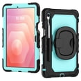 thumbnail image 2 of ELEHOLD Rugged Case for Samsung Galaxy Tab S11 2025,11-inch, Three-Layer Protection with Screen Protector Portable Folding Handle Grip 360° Rotating Kickstand Bracket Shockproof Cover,C, 2 of 8