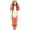 Orange, variant on Girls Cute 𝐁ear Ear Hooded Rompe𝐫 Kids Winter Zip up Onesi𝐞 Plush Fuzzy Fleece Jumpsuit Warm Soft Furry Sherp𝐚 Outfits
