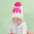 thumbnail image 4 of Autumn Winter Soft Children Cartoon Cap Creative Polygonal Dinosaur Warm Hat, 4 of 9