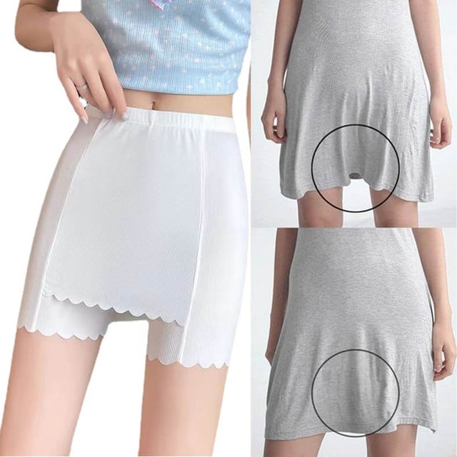 Qertyioot 2024 Nouvelle Année Réinitialisation Femmes Double Couche Plus Zone d'Abri Sans Trace Sans Rouleau Bordure Marche Lissage des Fesses Collection Abdominale Extérieur Porter Intercalaires Leggings