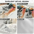 thumbnail image 2 of FORMRS Boys Swim Trunks Quick Dry Mesh Liner Boardshorts Sizes XS-XL, White Astronaut, 2 of 7
