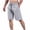Gray-mens shorts, variant on Hfnxid Shorts for Mens Elastic Waist Quick Dry Athletic Trouser Ice Silk Workout Short Trouser Summer Casual Pant with Pockets Gray XL