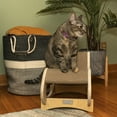 thumbnail image 5 of Armarkat S1302 Wooden Cat Rocking Chair Detachable Swing Natural Poplar Wood, 5 of 5