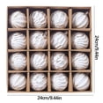 thumbnail image 3 of Bolas de Navidad, exquisitas bolas de regalo, bolas navideñas decorativas para Navidad, 3 of 4