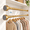 Golden-17-54IN 2PACK, variant on 2 Pack Closet Rod No Drill Rods For Hanging Clothes 17-54in