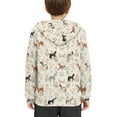 thumbnail image 5 of DISNIMO Boys Horse Hoodie Size 6-7 Pullover Kids Flower Hoodies for Boys and Girls Matching Hoodies Sweatshirt for Girls Aesthetic Hoodie Sweatshirts for Children Fall Clothing Casual, 5 of 7