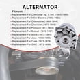 thumbnail image 2 of Alternador JDMSPEED RA00114 Chevy 110Amp 12V Cromado, 2 of 7