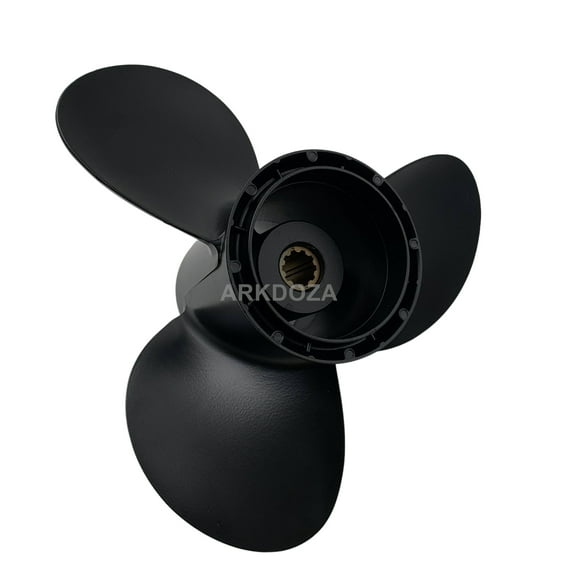Boat Propeller 10 1/4x10 for Suzuki Outboard DF25-30 4 STROKE Aluminum 10 Tooth OEM NO:58100-96410-019 10.25x10
