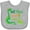 AC-Heather Grey, variant on Inktastic My Nani Loves Me Grandson Dinosaur Boys Baby Bib