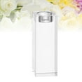 thumbnail image 4 of K9 Crystal Candlestick Cube Candle Holder Home Candle Candlestick Ornament Tealight Holder Romantic Table Decoration (5x8cm), 4 of 5