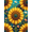Yellow, Pattern 2, variant on ODIKA 2x3 Machine Washable Non-Slip Area Rug, Contemporary Teal High Traffic Rug, Yellow, 1305408
