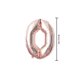 thumbnail image 4 of 16 pulgadas Tamaño grande Oro Plata Rosa Oro Número Globo Cumpleaños Decoraciones para fiestas de bodas Globos de aluminio Niño Niño Juguete Kits de decoración para fiestas Oro rosa cero Kearding HA002665-30, 4 of 6