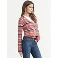 thumbnail image 2 of Jessica Simpson Women’s Alani Pointelle Cardigan Sweater, Lightweight, Sizes XS-XL, 2 of 6