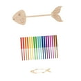 thumbnail image 2 of Juguete de clasificación de espinas de pescado, juguete educativo temprano, juguete de madera para aprender a clasificar por colores. S, 2 of 9