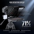 thumbnail image 3 of Teleprompter NEEWER X12II con soporte de cámara tipo Arca para iPad, 3 of 9