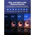 thumbnail image 2 of ZXNYH Arches Gradual Sunrise Alarm Clock with Wireless Charging Bluetooth Speaker White Noise Soothing Sound Machine with Ambient Night Light for Adult Baby Teens Touch/Button Control【No WiFi No App】, 2 of 3