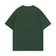 thumbnail image 6 of USNSM Men's Solid Color Athletic T Shirts Lightweight Gym Workout Running Short Sleeve Crewneck Shirts Moisture Wicking UV Protection Green XXXXL, 6 of 9