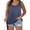 Navy#womens plus size scoop flowy cotton tank, variant on Plus Size Tank Tops for Curvy Women Scoop Neck Summer Loose Fit Sleeveless T-Shirts Cotton Dressy Casual Flowy Tunic Top Purple,XXXXL