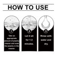 thumbnail image 5 of Jewelry Cleaner for Tarnish Removal | Silver Polish & Gold Cleaner Safe for All Metals, Sterling Silver, Diamonds, 5 of 7