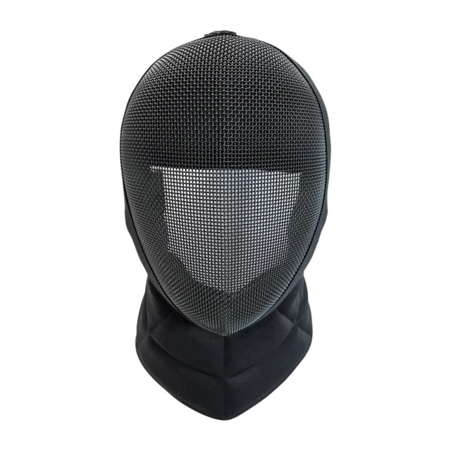 Máscara de esgrima transpirable, cómoda, profesional, para kendo y sparring, a prueba de puñaladas. L