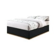 thumbnail image 5 of Meridian Furniture Monaco Black Fabric Queen Bed, 5 of 9