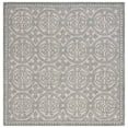 thumbnail image 2 of SAFAVIEH Cambridge Wade Geometric Wool Area Rug, Dusty Blue/Cement, 10' x 10' Square, 2 of 9