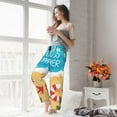 thumbnail image 5 of Salouo Hello Summer1 Print Women's Pajama Pants Casual Loose Sweatpants PJs Flowy Pants Drawstring Palazzo for Women Wide Leg Pants Lounge Pajama -XX-Large, 5 of 8