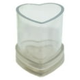 thumbnail image 1 of Heart-Shaped Candle Mould, Plastic Material, Reusable, Easy Demold Clean, for Paraffin Beeswax Soap DIY Craft, 1 of 1