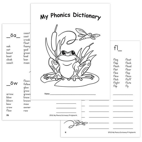 Teacher Created Resources  My Phonics Dictionary - 6 Each
