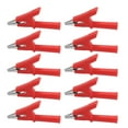 thumbnail image 2 of 10Pcs PVC Brass Crocodile Clip Electrical Test Clamps Battery Test Clamp Electric Charging Clips 10mm Opening, 2 of 7