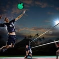 thumbnail image 2 of Voleibol JIUERYUN, talla oficial, brillante, blanco, rojo y azul, poliuretano, 2 of 9