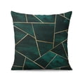 thumbnail image 2 of Set of 2, 20x20 Inch Geometric Stripe Throw Pillow Covers | Linen Square Cushion Cases | Perfect for Home Decoration & Outdoor Use, 2 of 7