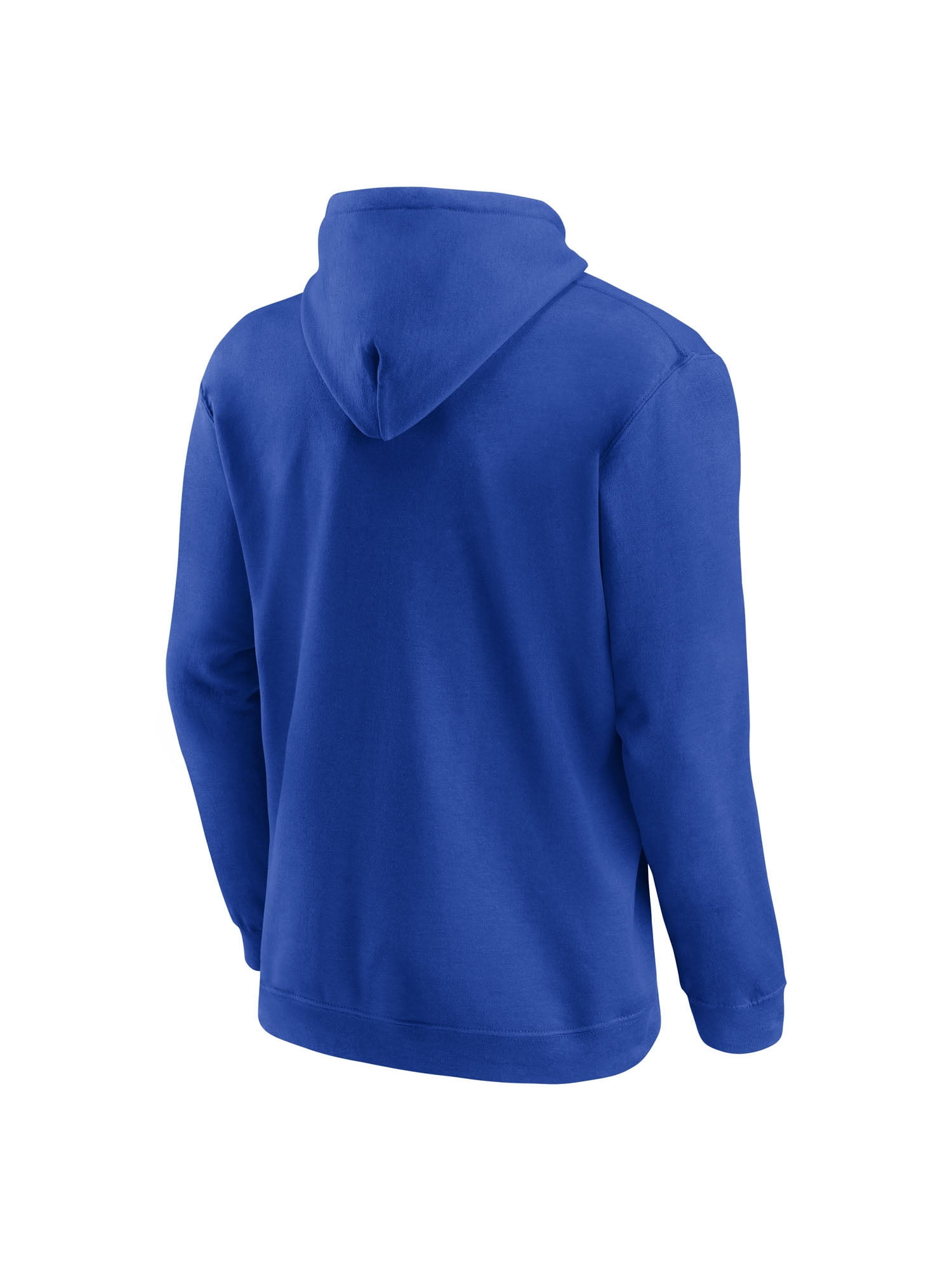 NCAA Kentucky Wildcats Men's Royal Stacked Cotton Fleece Pullover Hoodie, Up to Size 3XL