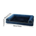 thumbnail image 3 of Dog Pillow Beds Foamavailable in All Seasonsdog Kennelsquare Pet Kennelbreathable Pet Bedsummer Coolwinter Protection Warm Sofa, 3 of 8