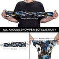 thumbnail image 4 of Bingfone Farmers Gardening Sleeves Sun Protection Arm Cooling Sleeves For Women Men With Thumb Hole - Football, 4 of 8