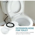 thumbnail image 2 of Homoyoyo White Toilet Drain Shifter with Leak-Proof Design and Features for Efficient Bathroom Plumbing, 2 of 8